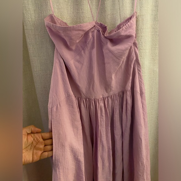 Vince Ruched Halter Neck Dress NWT - Picture 5 of 10